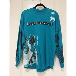 Disney Parks Star Wars Rebel Leader May The Force Be With Us Spirit Jersey XS